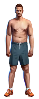 Endomorph - Gains weight easily compared to other body types.